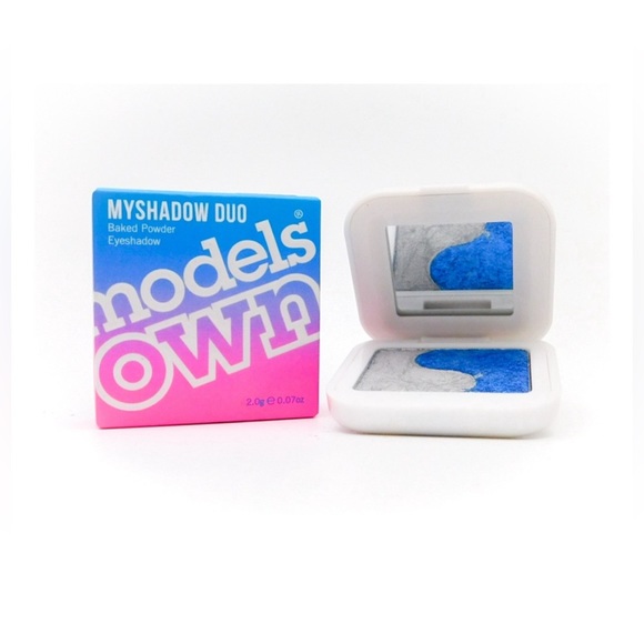 Models Own Myshadow Duo Baked Powder Eyeshadow: Blueberry Pie 03  .07oz - Picture 1 of 1